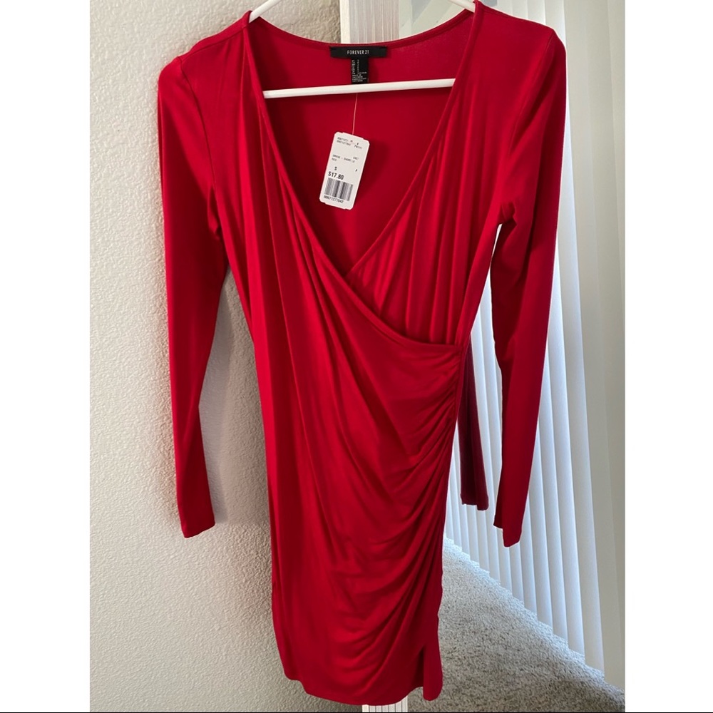 Forever 21 red mini dress